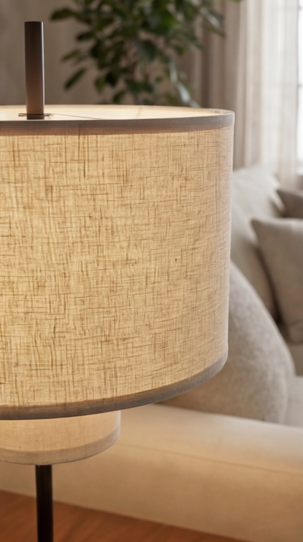 KIRI | FLOORLAMP FABRIC KLEIN
