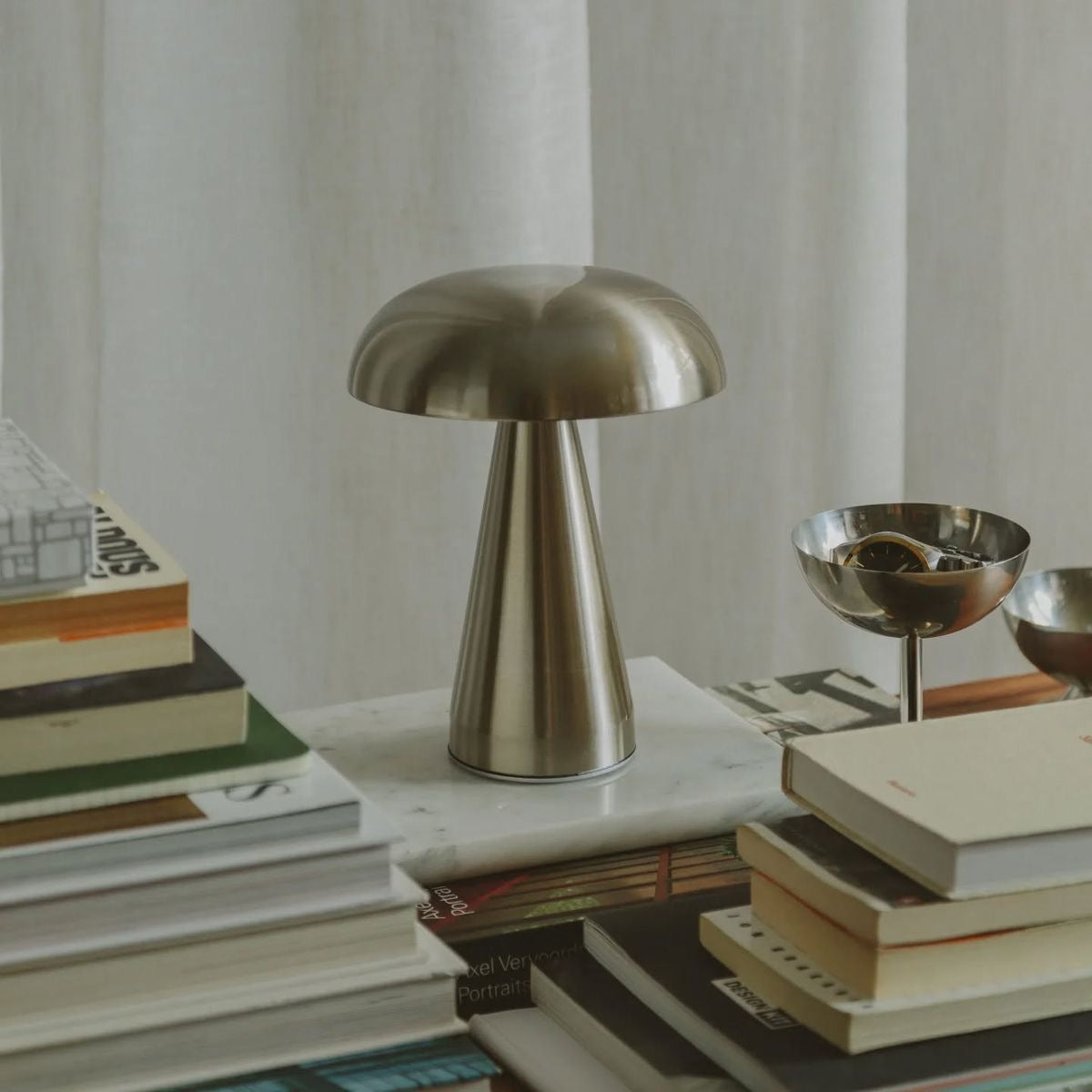 NAMI | TAFELLAMP MUSHROOM METAL