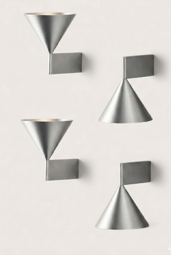 LUME | WANDLAMP CONE 4 STUKS