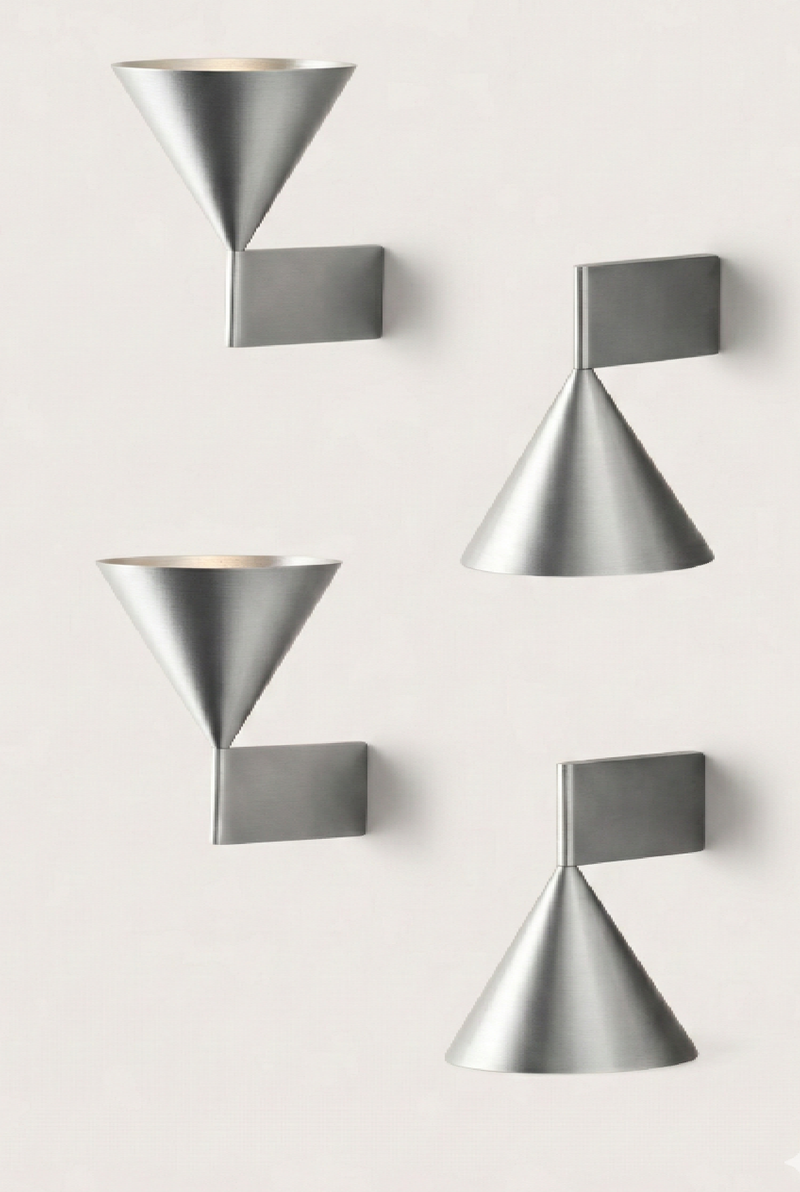 LUME | WANDLAMP CONE 4 STUKS