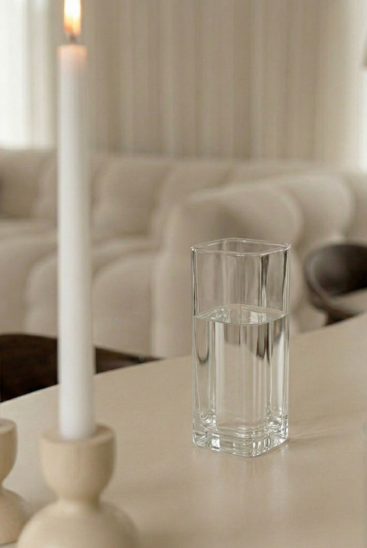 HARIO | SQUARE GLASS GROOT SET (4)